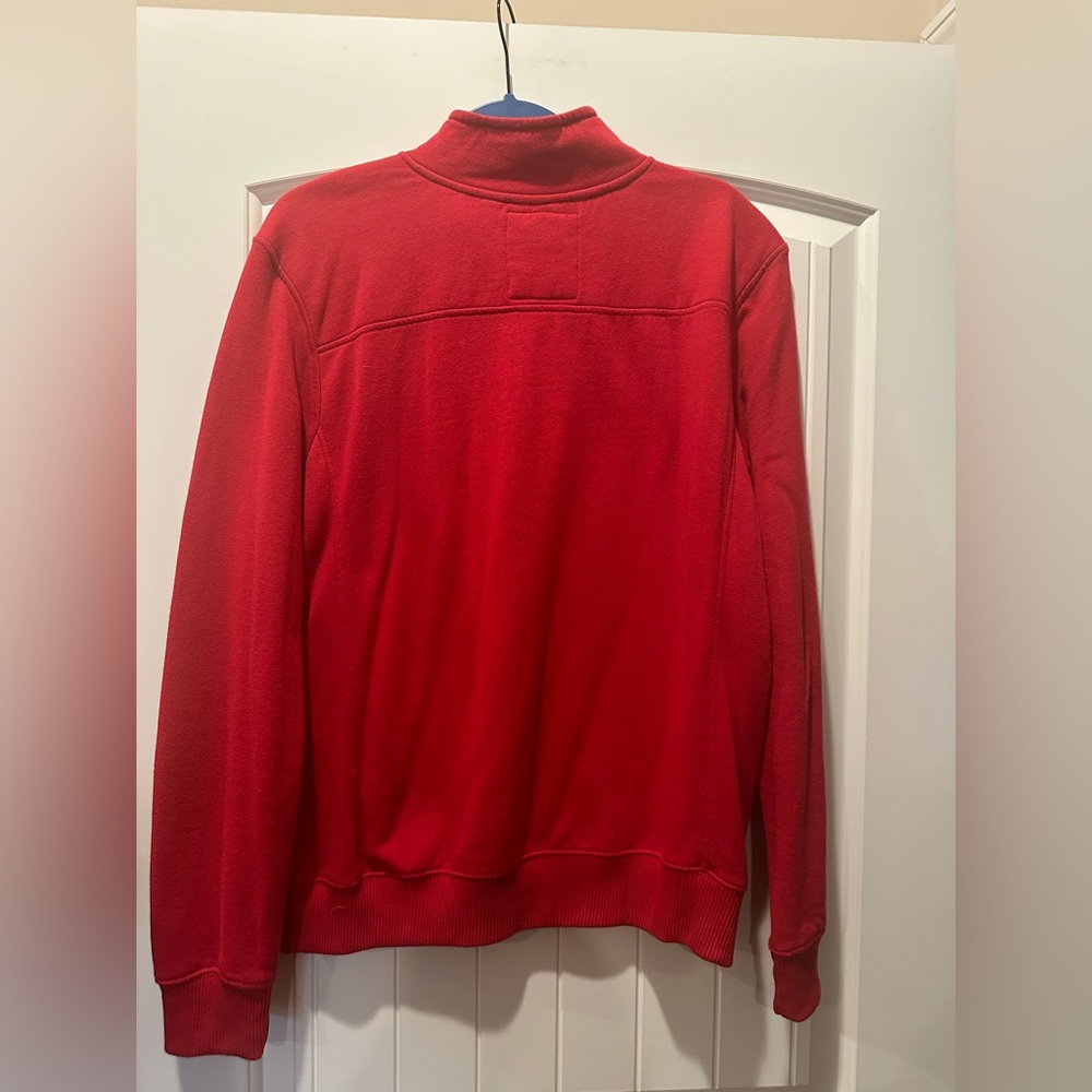 RMU Colonials Red Women's 1/4 Zip-Up Sweatshirt. X-Large. - Picture 5 of 5